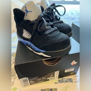 Jordan 5s Racer Blue, Size 8C TODDLER BOY